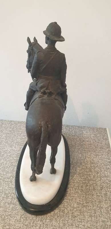 Early 1900 Bronze Soldier on Horseback. 1 of a kind!!!!