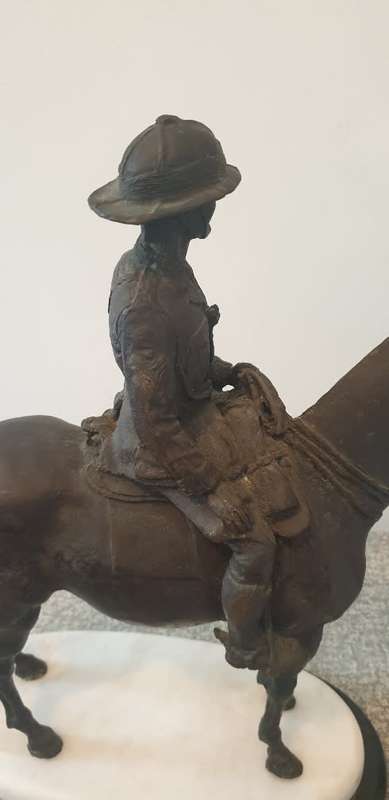 Early 1900 Bronze Soldier on Horseback. 1 of a kind!!!!