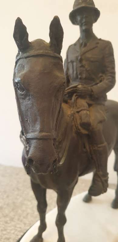Early 1900 Bronze Soldier on Horseback. 1 of a kind!!!!