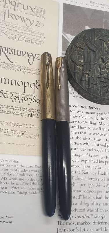 2 VINTAGE PARKER FOUNTAIN PENS. PLEASE READ DESCRIPTION!!!