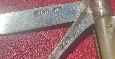 Vintage Hallmarked 1942 Harrison Brothers & Howson miniature pocket knife