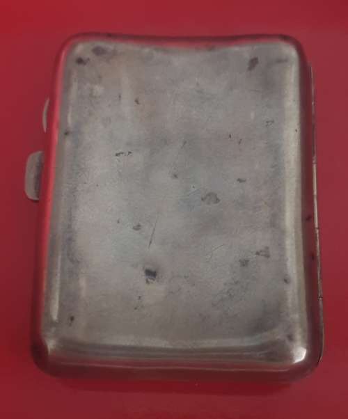 1919 Hasset and Harper Ltd Birmingham Silver Cigarette Case