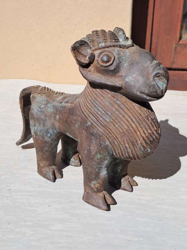 ROYAL AQUAMANILLA RAM - BINI EDO - NIGERIA - BENIN BRONZES