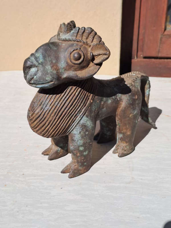 ROYAL AQUAMANILLA RAM - BINI EDO - NIGERIA - BENIN BRONZES