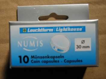 NON PVC 26MM COIN CAPSULES PRICE PER 10 CAPSULES  ( MANDELA  R5 COIN) SPECIAL!!!!!
