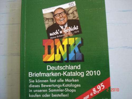 GERMAN STAMP CATALOGUE