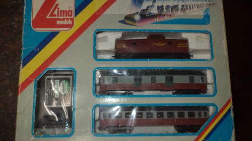 VERY RARE ITALY LIMA TRAIN SET IN ORIGINAL BOX