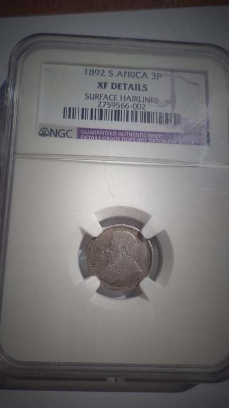 1892 3 PENCE XF DETAILS