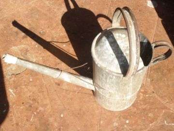 OLD 2 1/2 G WATERING CAN