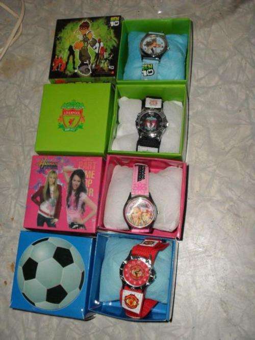 4 NEW KIDS WATCHES