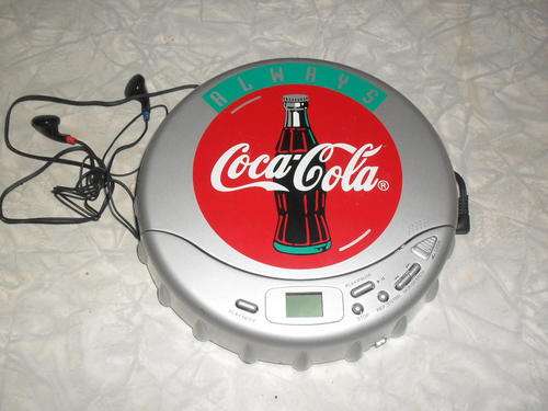 LOVELY COLLECTIBLE COKE CD WALKMAN