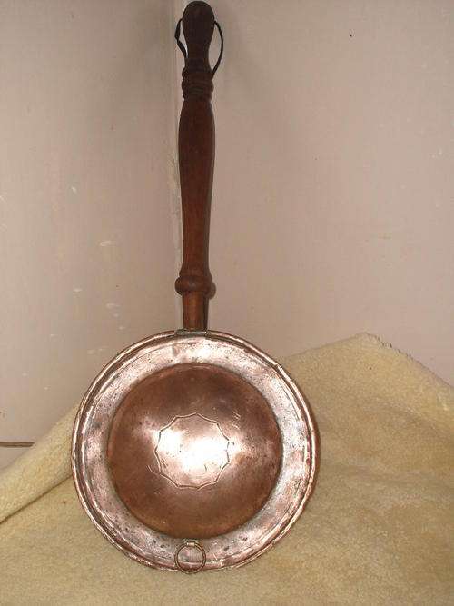 STUNNING COPPER BED WARMER