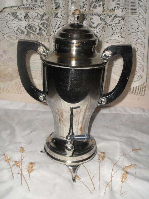 STUNNING PLATED SAMOVAR