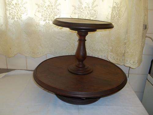 JUST A STUNNING TEAK SNACK STAND