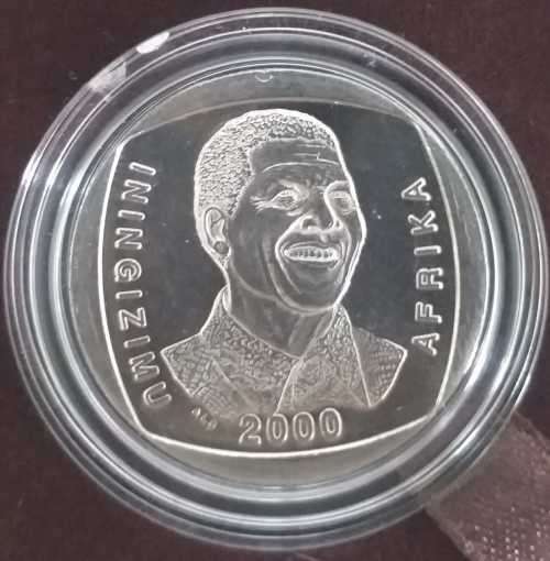 THE NELSON MANDELA COMMEMORATIVE R5 COIN SET