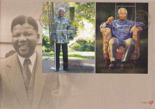 THE NELSON MANDELA COMMEMORATIVE R5 COIN SET