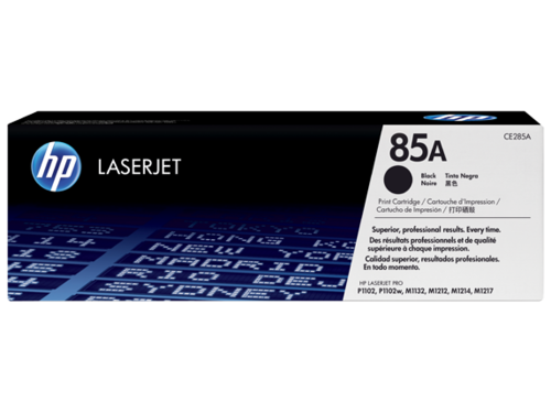 HP 85A Black Original LaserJet Toner Cartridge (CE285A)