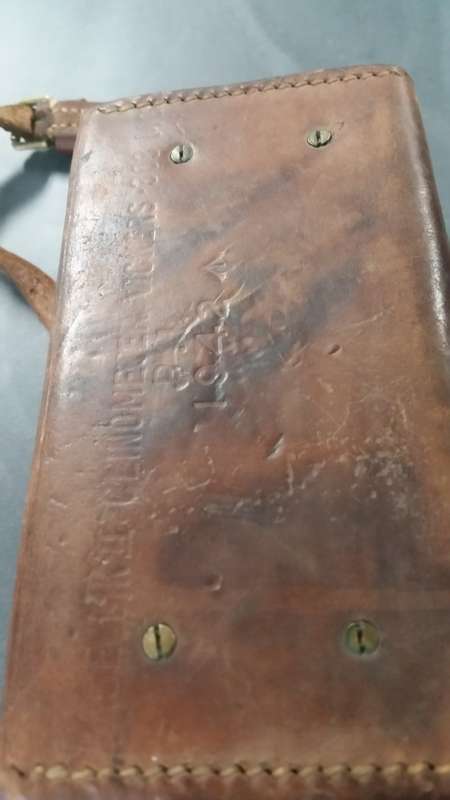 Vickers .303 Clinometer MKII - Dated 1942 - Leather Case