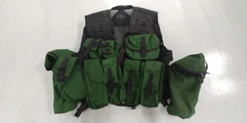 32 Battalion Emerald green Webbing set - Complete - RARE AF