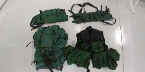 32 Battalion Emerald green Webbing set - Complete - RARE AF