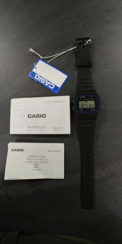 Genuine Casio F91W Digital Watch