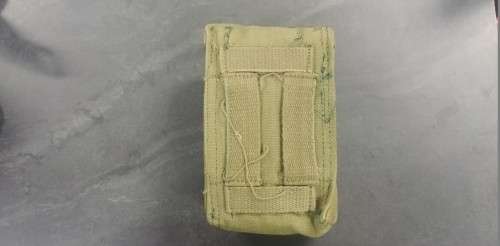 3x Genuine Rhodesian made and Issued Pattern 69 FN FAL Rifle Magazine Pouches