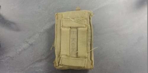 3x Genuine Rhodesian made and Issued Pattern 69 FN FAL Rifle Magazine Pouches