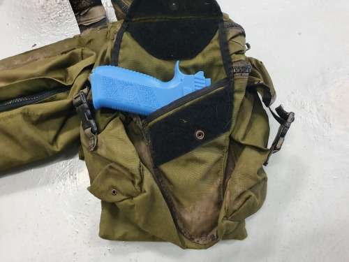 Recce Used Niemoller vest with Pistol Holster