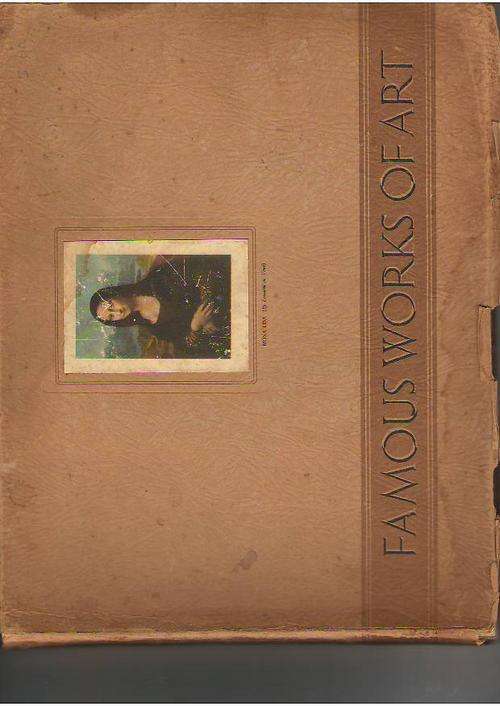 FAMOUS WORKS OF ART - vintage South Africa complete Cigarette Card Book