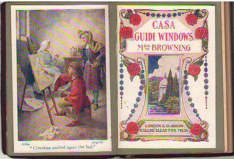 The Casa Guidi Windows by Mrs Browning