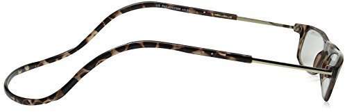 Magnetic reading glasses - halter neck +1.50 tortoise shell finish