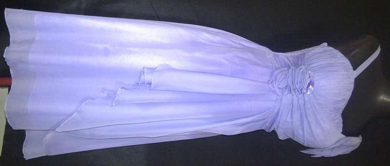 Formal evening, bridesmaid or matric farewell dress in Lavender dreams