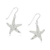 A Breathetakingly Beautiful 925 Sterling Silver Set of Star Earrings - Credit Card Payments Welcome