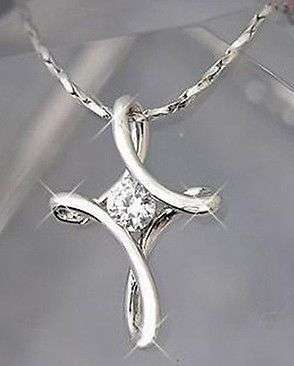 Infinity Cross Necklace