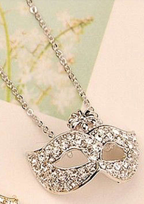 Stunning Mask Necklace