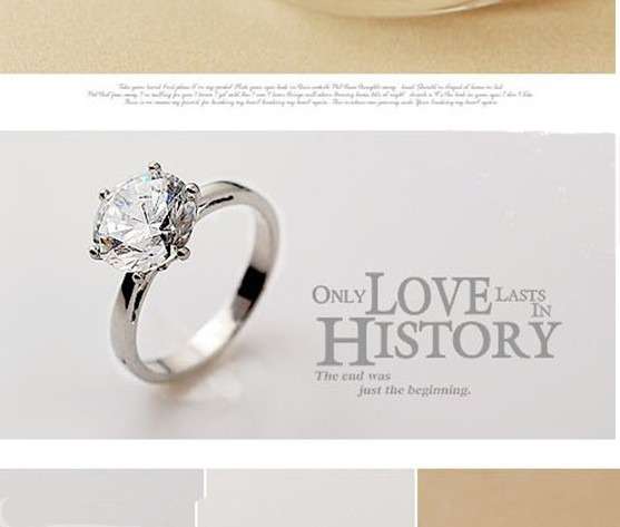 CZ Engagement Ring