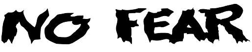 No Fear Vinyl Sticker