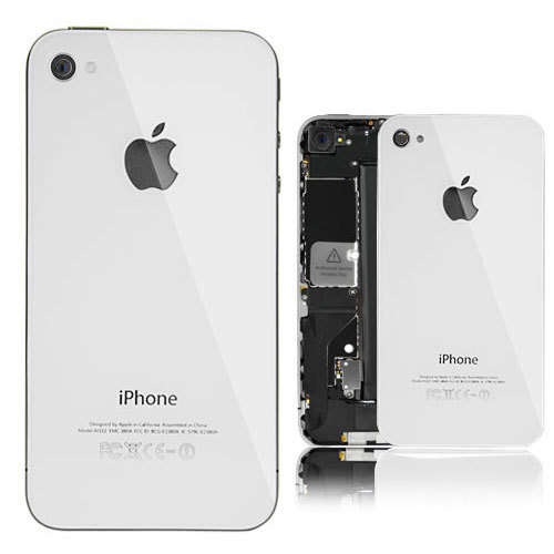 iPhone 4S Replacement Back Cover WHITE