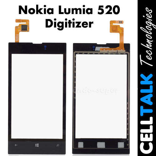 Digitizer Touch For Nokia Lumia 520 DIY
