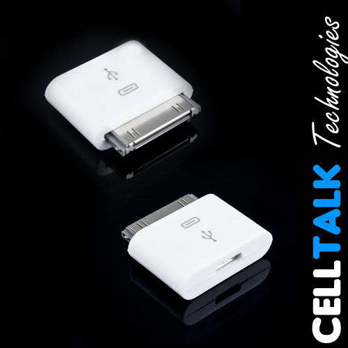 30Pin To Micro USB Converter Charger Adapter For iPhone 4S 4G 3G iPad 2 3 4