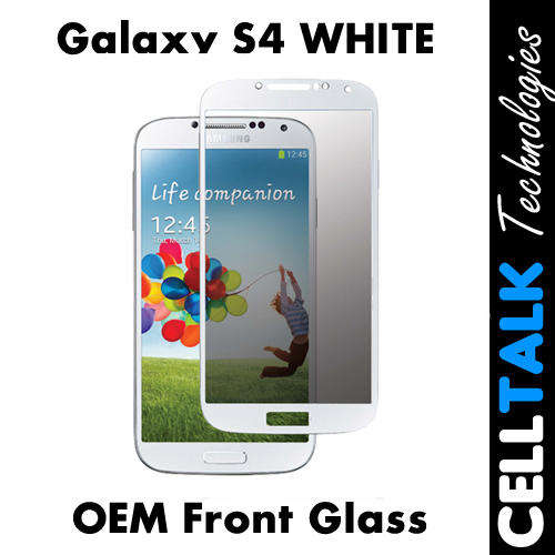 Front Glass Touch Digitizer For Samsung Galaxy S4 i9500 WHITE