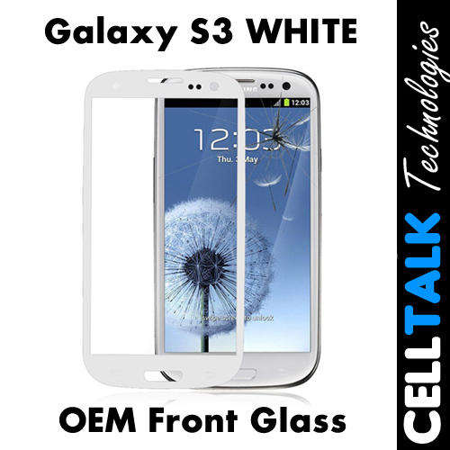 Front Glass Touch Digitizer For Samsung Galaxy S3 i9300 WHITE