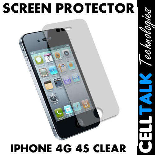 LCD Screen Guard Protector For Apple iPhone 4 4S CLEAR