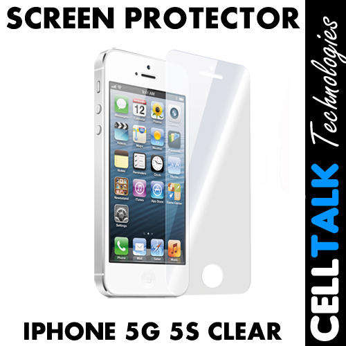 LCD Screen Guard Protector For Apple iPhone 5 5S CLEAR
