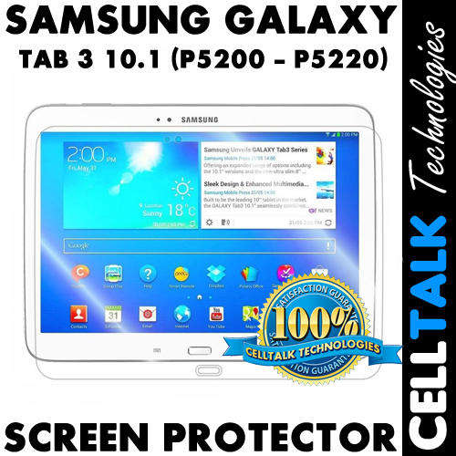 LCD Screen Guard Protector For Samsung Galaxy Tab 3 10.1 P5200 P5220