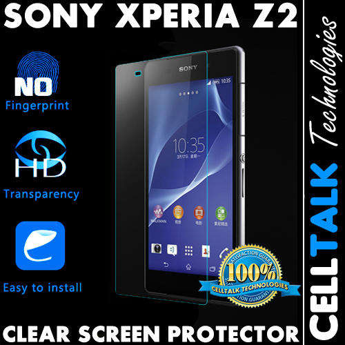 LCD Screen Guard Protector For Sony Xperia Z2 CLEAR
