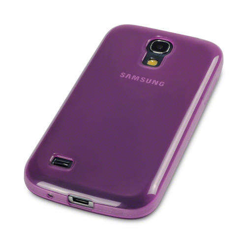Soft Gel Silicone Case For Samsung Galaxy S5 Mini PURPLE