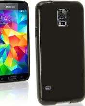Soft Gel Silicone Case For Samsung Galaxy S5 Mini BLACK