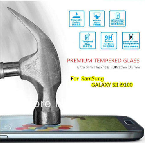 Samsung Galaxy S2 i9100 Tempered Glass Screen Guard