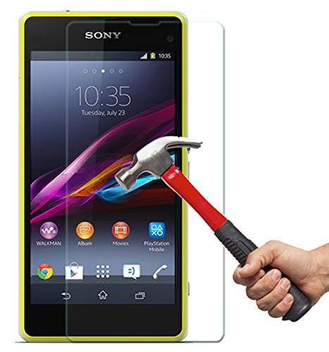 Tempered Glass Screen Guard Protector For Sony Xperia Z1 Mini Compact